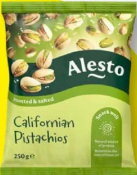 Alesto Fistic în coajă prăjit, nesărat 250 g