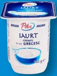Pilos Iaurt natur 10% grăsime 140g