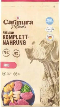 Carinura Naturals Hrană uscată pentru câini cu vită / pui 2 kg