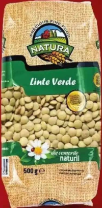 Natura Linte verde 500 g