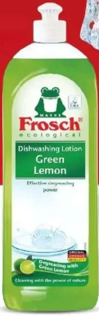 Frosch Detergent pentru vase aloe vera/ lămâie/ migdale 750 ml
