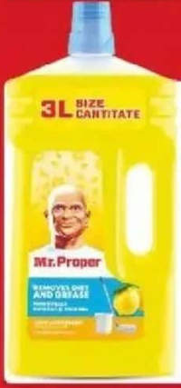 Mr. Proper Detergent pentru suprafețe lemon 3 l