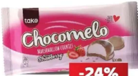 Tago Chocomelo Marshmallow căpșuni 100g