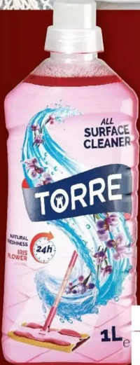 TORRE Soluție pentru suprafețe floare de iris / buchet de flori 1 l