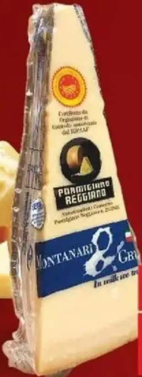 MONTANARI GRUZZA Parmigiano reggiano maturat 18 luni 200 g