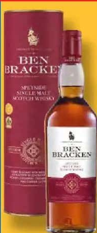 Ben Bracken Speyside Scotch Whisky Single Malt 0,7 L