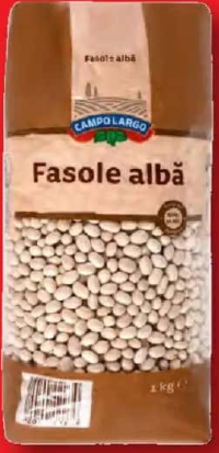 CAMPO LARGO Fasole albă bob mic 1 kg