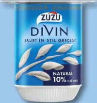 ZUZU DIVIN Iaurt natur 10% grăsime 140 g