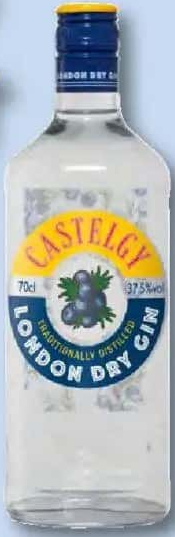 CASTELGY Dry gin 0,7L