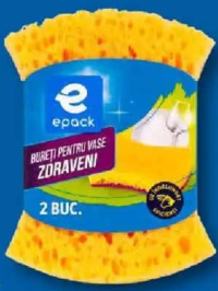 EPACK Bureți pentru vase Zdraveni 2 buc.
