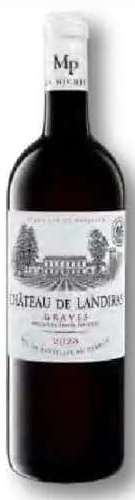 CHATEAU DE LANDIRAS Vin roșu de Bordeaux, A.O.P. 0,75 L