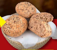 Chiflă rustică cu semințe făină integrală și maia 80 g