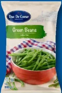 DUC DE COEUR Fasole verde extra fină întreagă 1 kg