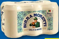 BIRRA MORETTI Bere blondă Sale di Mare 6 x 0,33 L
