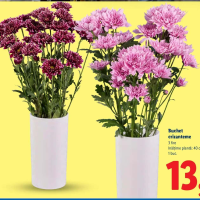 Buchet crizanteme 3 fire 40 cm 1 buc.