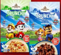 CROWNFIELD Müsli crocant Paw Patrol fără zahăr adăugat 400 g