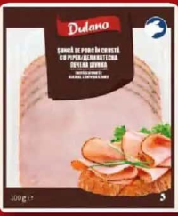 DULANO Șuncă cu crustă piper / clasic 100 g