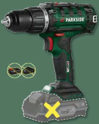 PARKSIDE Mașină de găurit și înșurubat 20V 1buc