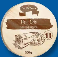 DUC DE COEUR Brânză Petit Brie 500 g