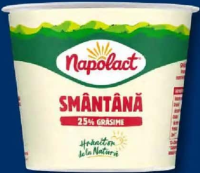 NAPOLACT Smântână Prima 25% grăsime 300 g