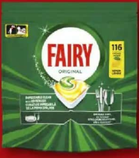 FAIRY Detergent capsule pentru mașina de spălat vase 116 capsule