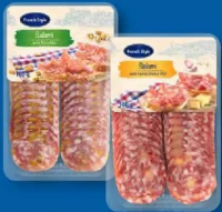 FRENCH STYLE Salam feliat cu brânză Comte / cu fistic 100 g