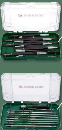 PARKSIDE Trusă mecanică fină / Pensete anti-statice 1 buc. / 1 set