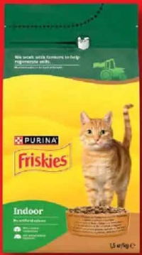 FRISKIES Hrană uscată pentru pisici pui și legume 1,5 kg