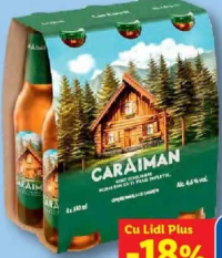 CARAIMAN Bere blondă (5+1) x 0,33 L