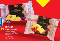 Milbona Brânză Cheddar Vintage / Mature 200 g / 250 g