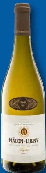 MÂCON-LUGNY Vin alb de Bourgogne AOP 0,75 L