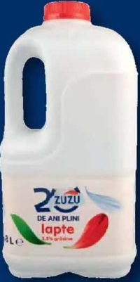 Zuzu Lapte de consum 3,5% grăsime 1,8 L