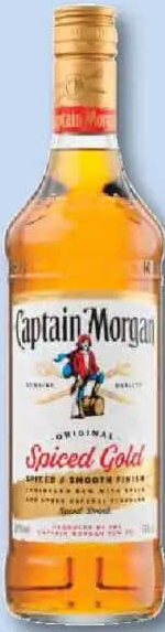 CAPTAIN MORGAN Băutură spirtoasă pe bază de rom Spiced Gold 0,7L