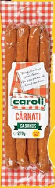 Caroli Cârnați Cabanos 270 g