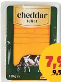 Munte Lact Cheddar felii 150 g