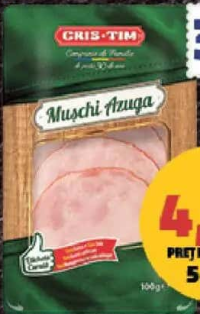 Cris-Tim Mușchi Azuga feliat 100 g
