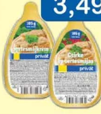 PRIVAT pate de porc, pasăre&porc 105g