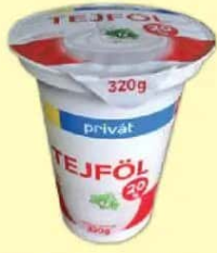 PRIVAT smântână 20%, 320g