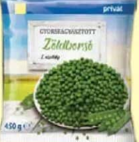 PRIVAT mazăre 450g