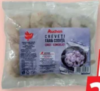 Auchan Creveți 31/40 cruzi 350g
