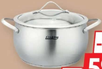 Origini by Chef Nicolai Tand Semioală Inox cu Capac 4.3 l