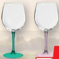Actuel Pahar Sticlă Cu Picior Colorat 25cl