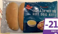 Auchan Chifle Hot Dog 4x62.5g