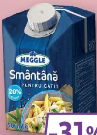 Meggle Smântână Pentru Gătit 20% 500ml