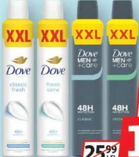 Dove Deodorant spray diverse sortimente 300ml