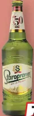 Staropramen Bere blondă sticlă 0.75L