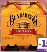 Bundaberg Ghimbir 0% alcool 4x0.375l
