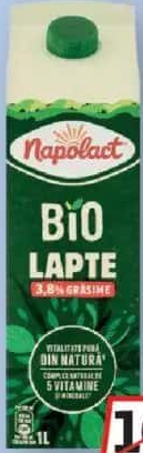 Napolact Eco Lapte 3.8% 1L