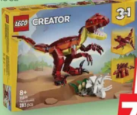 LEGO CREATOR 3 IN 1 31379 Dinozaur feroce