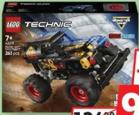 LEGO TECHNIC MONSTER JAM 42219 Grave Digger foc și gheață